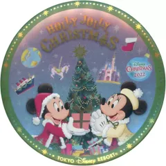 【中古】バッジ・ピンズ ミッキー＆ミニー カンバッジ 「ディズニー・クリスマス2022」 東京ディズニーリゾート限定