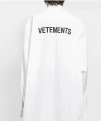 2024年最新】ヴェトモンのメンズシャツの人気アイテム - メルカリ