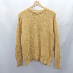 ◇ ⊇ Sig FREAK'S STORE シグフリークスストア 混合 長袖 ニット サイズF イエロー系 レディース E  【1412260023115】