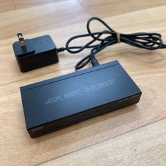 中古 HDMI分配器 1入力 2出力 4K/60Hz対応 HDR非対応 HDMIスプリッター 400-VGA013 【WEB限定商品】
