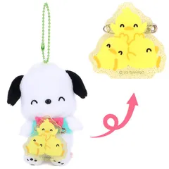 ポチャッコ マスコットホルダー ニコニコ応援 サンリオ sanrio