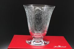 バカラ パルメ 不死鳥 花瓶 フラワーベース クリア クリスタル 17.5cm