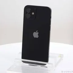 〔中古品〕 iPhone12 64GB ブラック MGHN3J／A SIMフリー【198】