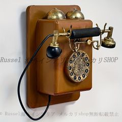 ウォール アート 電話 ダイヤル式 レトロ ユニーク おしゃれ かわいい 壁掛け インテリア 置物 オーナメント ヴィンテージ調 装飾 ギフト