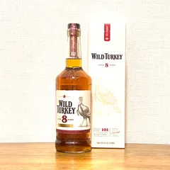 【新品・未使用】ワイルドターキー8年・1リットル旧ラベル ワイルドターキー 8年 1L｜格安・安いお酒の通販／配達ならカクヤス