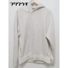 ◇ HELLY HANSEN ヘリーハンセン 長袖 プルオーバー パーカー Lサイズ ホワイト系 メンズ 【中古】 【1002798963986】