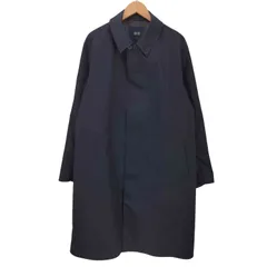 2025SS UNIQLO:C ブロックテックステンカラーコート Mブラック 新品試着のみ2025 UNIQLO C ブロックテックステンカラーコート M