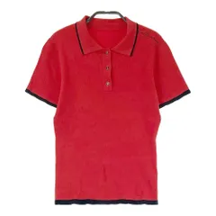 サイズ：M CALLAWAY キャロウェイ 2023年モデル レッドレーベル ニット半袖ポロシャツ  レッド系 [240101208799]# ゴルフウェア レディース ストスト