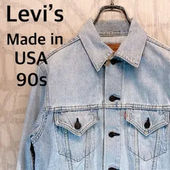 Levi's 3rd デニムジャケット　USA製 アメリカ製 「Levi's 」3rdタイプ デニムジャケット チェック