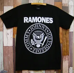 新品ラモーンズ【RAMONES】ロゴ★バンドTシャツ★BWTのサムネイル
