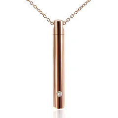 メモリアル ペンダント ネックレス サージカル ステンレス ローズゴールド 思い出 メモリー 骨 遺骨 ナチュラル ギフト 贈り物 アクセサリー 新品