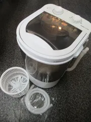 中古品 2020年製 コンパクト洗濯機 小型洗濯機 一層式 洗濯機 2kg SSWMANFM 動作確認済みのサムネイル