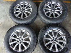 2310-339　MANARAY SPORT　アルミホイール＆スタッドレスタイヤ　215/65R16　2021年　４本セット