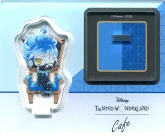 【中古】アクリルスタンド・アクリルパネル オルト・シュラウド 「ディズニー ツイステッドワンダーランド×OH MY CAFE アクリルスタンド デフォルメver.」 オンラインストア限定