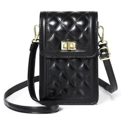 【新着商品】お財布ポシェット 携帯ポーチ 斜めがけ がま口バッグ スマホポーチ レザー レディース おしゃれ 携帯電話のバッグ ショルダーバッグ [RAKEE]