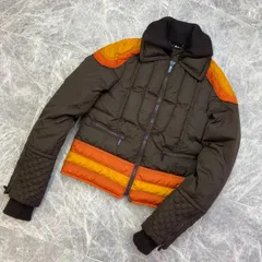 【中古】 GUCCI （グッチ） GGｴﾝﾎﾞｽｱｰﾑ ｶﾗｰﾌﾞﾛｯｸ ﾀﾞｳﾝｼﾞｬｹｯﾄ ﾌﾞﾙｿﾞﾝ 38 レディース衣類 ダウンジャケット  Brown 179677 ZQ020 0802 used:ABのサムネイル