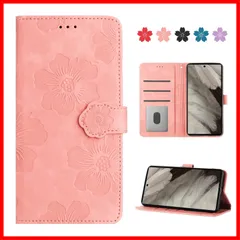 【★数量限定★】Google Pixel 7A ケース 手帳型 Pixel 7a 携帯カバー 人気 おしゃれ Pixel 7A 手帳型 ケース グーグル ピクセル7a ケース 高級PUレザー 全面保護 かわいい 美しい桜の柄 ぴくせる7a 手帳型ケース カード