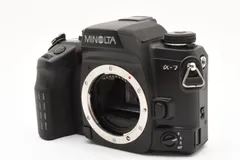 MINOLTA α-7 ミノルタ末期のフィルム一眼レフ 使ってみて - 怠惰