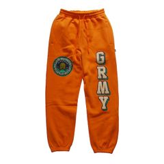 GRIMEY / HEAVY WEIGHT SWEAT PANTS -ORANGE-