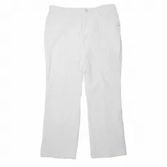 美品 キャロウェイ CALLAWAY コーデュロイ 細畝 パンツ ストレッチ ストレート ゴルフウェア 5ポケット スラックス トラウザー ボトムス L 白 ホワイト 241-7220515 メンズのサムネイル