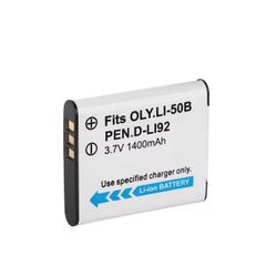 PSE認証 LI-50B オリンパス OLYMPUS 大容量バッテリー 1400mAh 電池 互換品