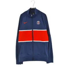 NIKE (ナイキ) PSG Track Jacket CI9270-410 パリサンジェルマン ジップトラックジャケット ジャージ ネイビー/レッドのサムネイル
