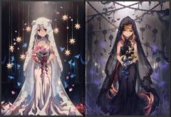 [중고] 잡화 일리야스필 폰 아인츠베른 & 에리카 에인즈워스 비주얼 아트보드 [Blu-ray 극장판 Fate/kaleid liner 프리즈마☆일리아 Licht 이름이 없는 소녀 한정판] 조기 예약 특전