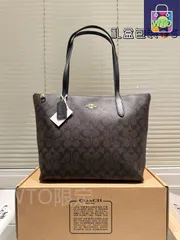 【今日WTO】Coach コーチ フィオナ ジップ トート 23 便利-WTO輸入2-TGV56