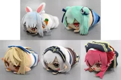【中古】ぬいぐるみマスコット・ぬいぐるみバッジ 全5種セット 「バーチャルYouTuber ホロライブ もちころりん ぬいぐるみマスコット 3期生」