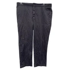 Dickies 874 ワークパンツ W44 ディッキーズ グレー系 ジップアップ ビッグサイズ ワーク ボトムス 古着卸 アメリカ仕入 2504-124