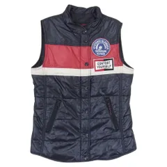 HYSTERIC GLAMOUR ヒステリックグラマー 2AV-9300 PRIMALOFT プリマロフト ワッペン付 中綿 ベスト ブラック系 FREE【中古】のサムネイル