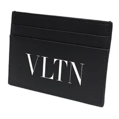 Valentino ヴァレンティノ VLTN カードケース 名刺入れ ブラック