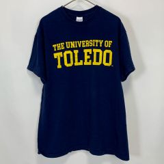 【古着】GILDAN ヘビーコットン トレド大学 カレッジTシャツ