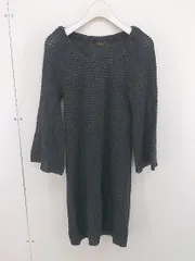 ◇ my?D'artagnan マイダルタニアン 長袖 ミニ ニット ワンピース サイズF グレー レディース  【中古】 【1206300005502】
