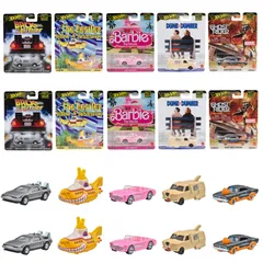 新品 ホットウィール(Hot Wheels) ポップカルチャー アソート 乗り物おもちゃ ミニカー 10台入り BOX販売 3歳から マルチ 986H-HXD63