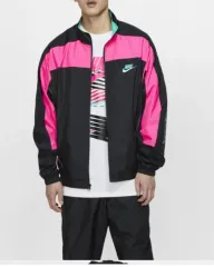 NIKE ビッグスウッシュナイロンジャケット　アトモス別注 NIKE ビッグスウッシュナイロンジャケット アトモス別注 - メルカリ