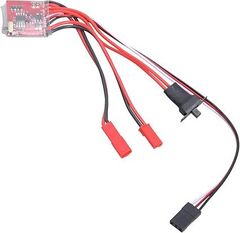 カーブレーキ30Aブラシ付きESC 1/16 1/18 1/24カーボートタンクカーアクセサリー用の双方向モータースピードコントローラー
