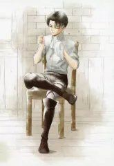 【中古】タオル・手ぬぐい(キャラクター) リヴァイ BIGクロス 「一番くじ 進撃の巨人～調査兵団調査報告～」 B賞