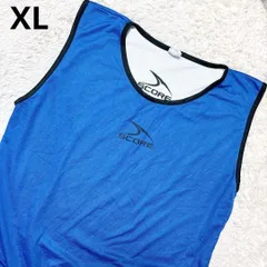 SCORE バスケシャツ XL タンクトップ ジャージ ゲーム メッシュ 海外