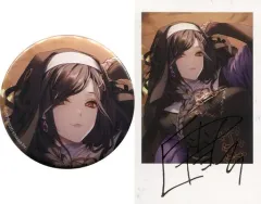 【中古】雑貨 白雪巴 「バーチャルYouTuber にじさんじ ハロウィングッズ2020 ランダム缶バッジ＆チェキ風カードセット」