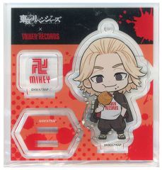 [Used] Miscellaneous Goods: Manjiro Sano Acrylic Stand Keychain "Tokyo Revengers x TOWER RECORDS CAFE"