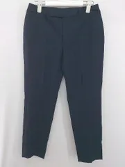 ◇ THE SUIT COMPANY オフィスカジュアル OL チェック スラックス パンツ サイズ38 ネイビー グレー系 マルチ レディース P 1308010001604のサムネイル