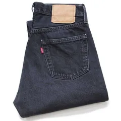 00s メキシコ製 Levi'sリーバイス 501 ブラック デニムパンツ W30 L30★オールド ジーンズ ストレート ユニセックス