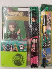 鬼滅の刃グッズセット（レターセット　ふせんメモ　鉛筆　名前ペン）