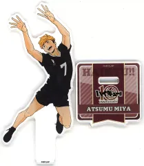 【中古】アクリルスタンド・アクリルパネル 宮侑 アクリルスタンド 「ハイキュー!! アニメ 10th Anniversary POP UP SHOP in マルイ」