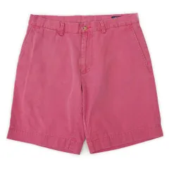 ポロラルフローレン POLO RALPH LAUREN 00's 2000年代 ノータック チノショーツ ハーフパンツ CLASSIC FIT USA ヴィンテージ アメリカ古着 メンズ ショートパンツ ピンク レッド W32【中古】