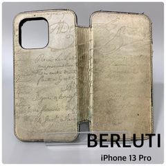 BERLUTI ベルルッティ iPhone13 pro ケース 手帳型 - メルカリ