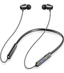 カナル式防水マグネット搭載Bluetoothスポーツイヤホン最大20時間連続再生