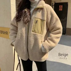 アウター リバーシブル ボアジャケット レディース ブルゾン フリース ビッグシルエット オーバーサイズ シンプル ストリート カジュアル ミリタリー 秋 冬 冬服wenjiadi01