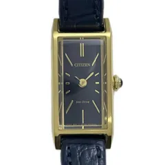 CITIZEN(シチズン) 腕時計 Kii(キー) G620-R010581/EG2793-22A レディース 型押し加工/エコドライブ 黒